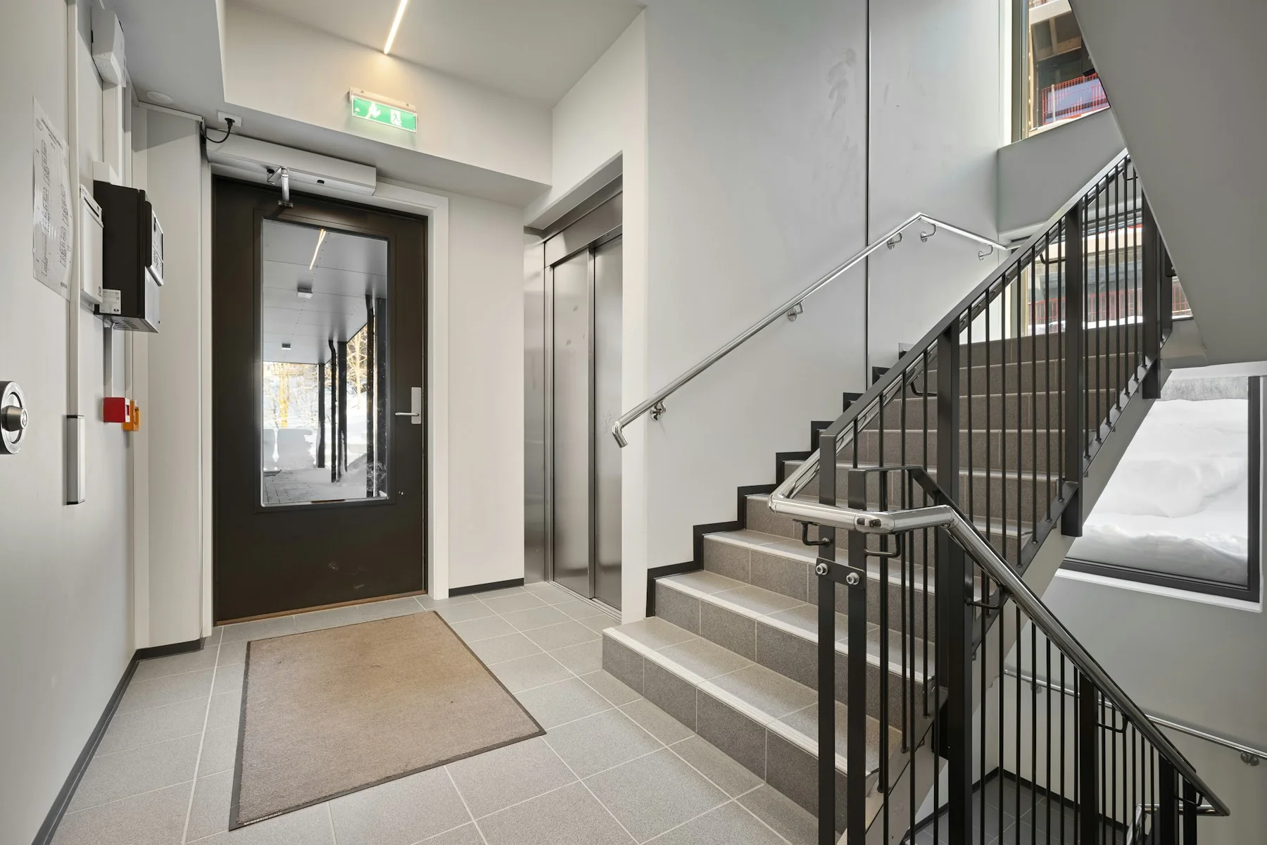 Immeuble propre suivi pendant un remplacement concierge